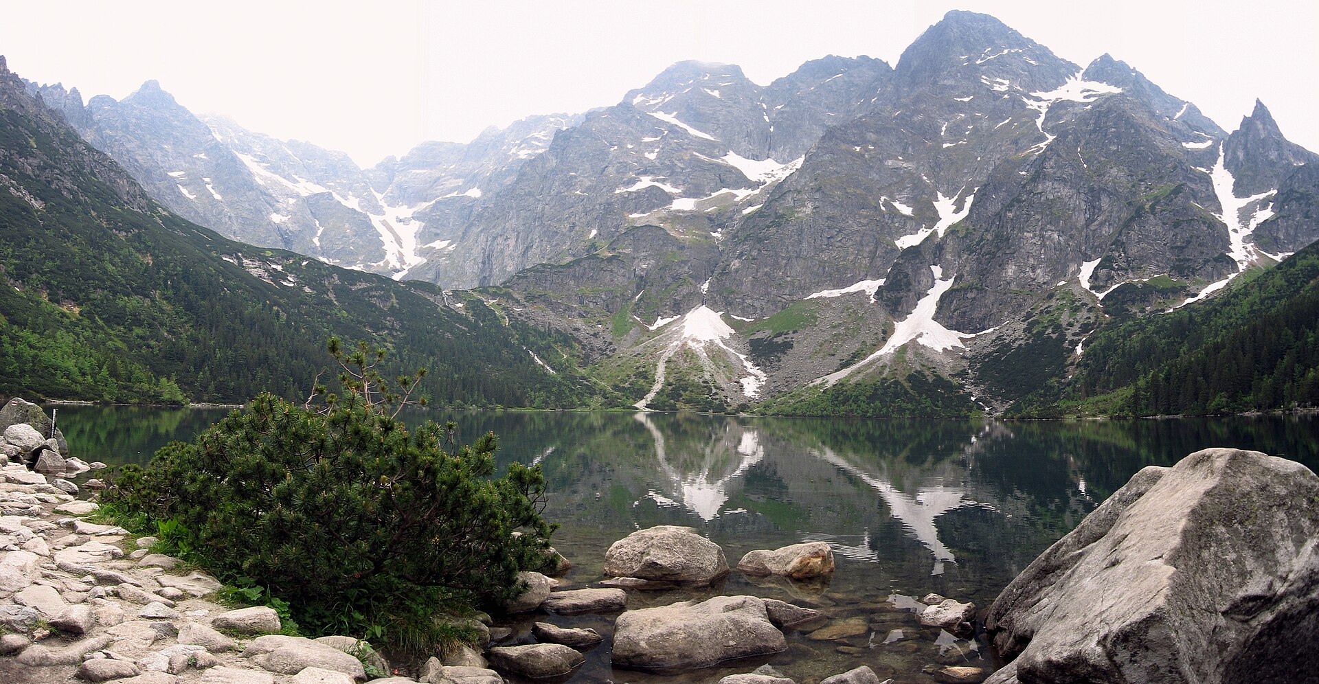 Morskie Oko w Tatrach
