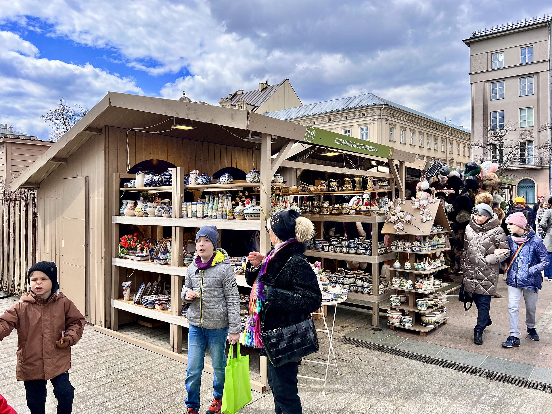 Jarmark na Rynku w Krakowie — fotografia poglądowa podróży kulinarnych